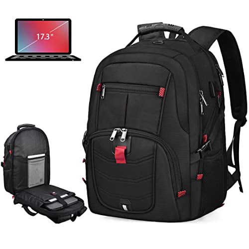 Men Waterproof computer Backpack,Large College High School Backpacks Fits 17 inches Laptop 